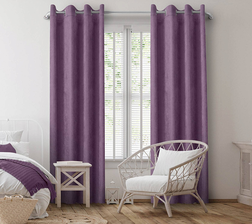 Канвас однотонные v25 с креплением Люверсы . Фото 2