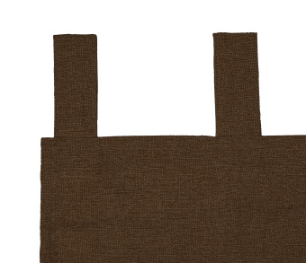 Штора Димаут Рогожка с креплением Петли с липучкой v26. Фото 3