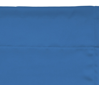 Шторы Премиум синие на кулиске с гребешком. Фото 5