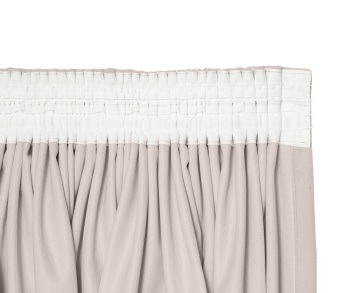 Штора Велюр матовый с креплением Шторная тесьма v09. Фото 4