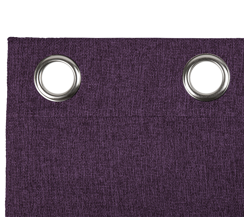 Штора Димаут Рогожка с креплением Люверсы v28. Фото 3