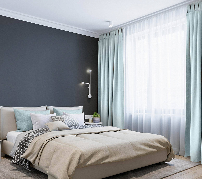 Канвас однотонные v37 с креплением Петли без липучек. Фото 1