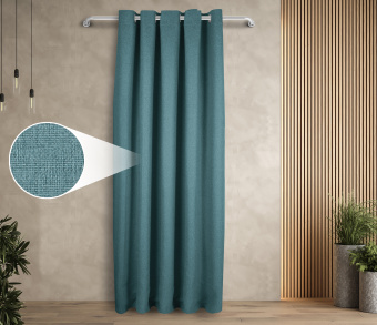 Штора Димаут Рогожка с креплением Люверсы v17. Фото 1