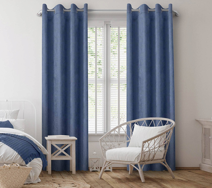 Канвас однотонные v40 с креплением Люверсы. Фото 2