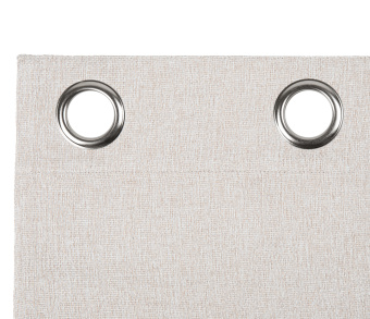 Штора Димаут Рогожка с креплением Люверсы v02. Фото 3