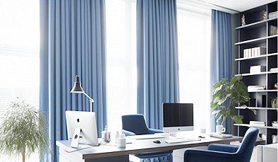 Наши работы. Шторы для офиса. Фото 1