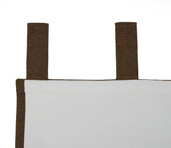 Штора Димаут Рогожка с креплением Петли v26. Фото 4