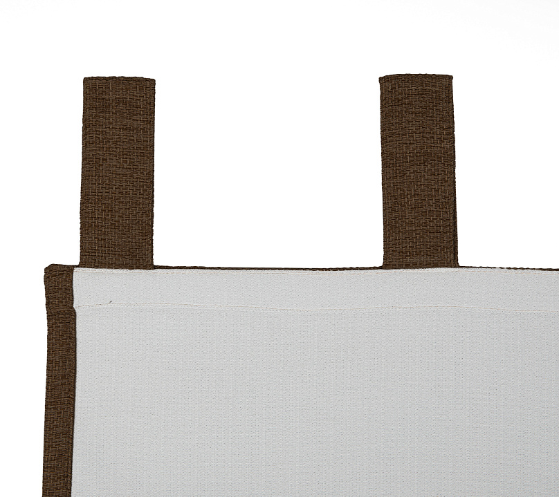 Штора Димаут Рогожка с креплением Петли v26. Фото 4