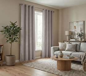 Штора Микровелюр v18 с креплением Люверсы