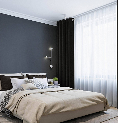 Канвас однотонные v48 с креплением Люверсы