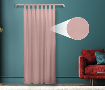 Штора Велюр матовый с креплением Петли с липучкой v24. Фото 1