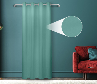 Штора Велюр матовый с креплением Люверсы v14. Фото 1