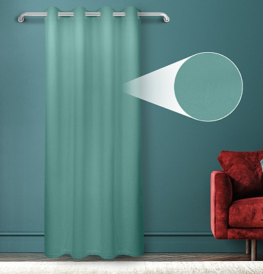 Штора Велюр матовый с креплением Люверсы v14