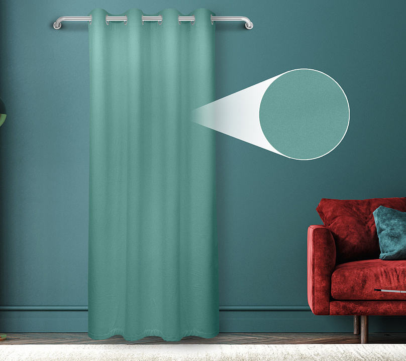 Штора Велюр матовый с креплением Люверсы v14. Фото 1