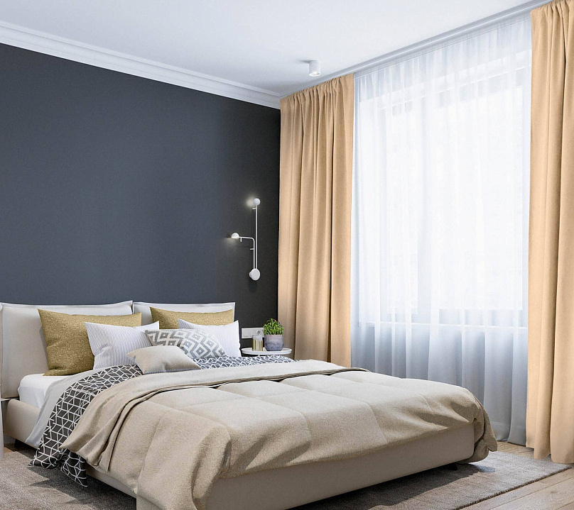 Канвас однотонные v13 с креплением Кулиска. Фото 1