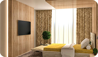 Наши работы. Шторы для гостиниц и отелей. Фото 4