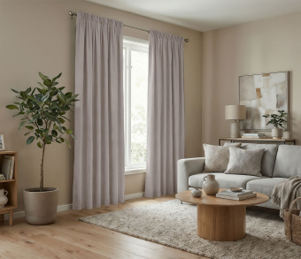 Штора Микровелюр v18 с креплением Шторная тесьма. Фото 2