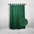 Шторы Стандарт зеленые на петлях без липучек. Фото 3