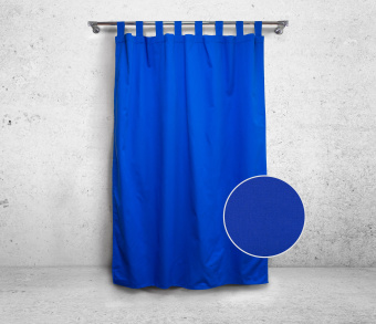 Шторы Стандарт василек на петлях на липучках. Фото 3