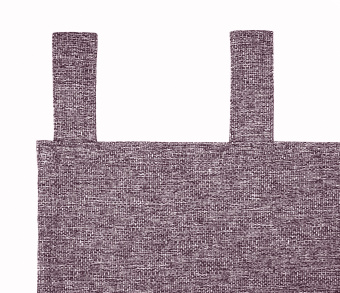 Штора Димаут Рогожка с креплением Петли v24. Фото 3