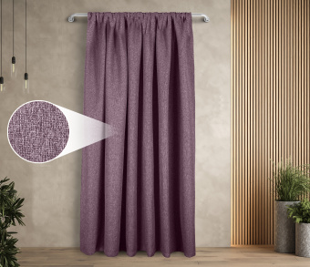 Штора Димаут Рогожка с креплением Кулиса v24. Фото 1