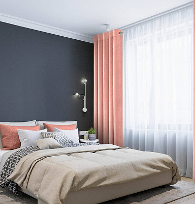 Канвас однотонные v23 с креплением Люверсы