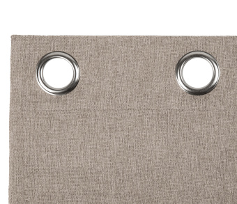 Штора Димаут Рогожка с креплением Люверсы v13. Фото 3