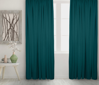 Штора Велюр матовый с креплением Петли v17. Фото 2