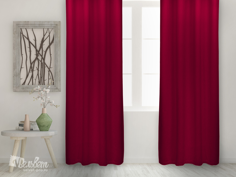 Штора Велюр матовый