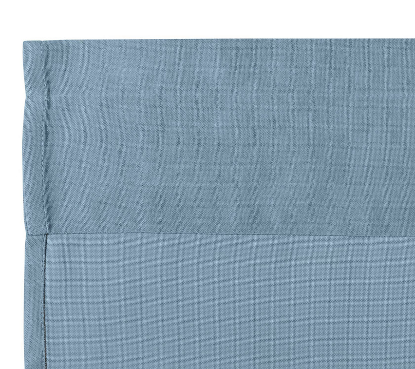 Канвас однотонные v39 с креплением Кулиска с гребешком. Фото 5