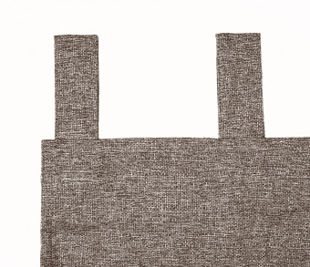 Штора Димаут Рогожка с креплением Петли с липучкой v25. Фото 3