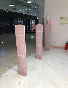 Чехлы для антикражных ворот с лого