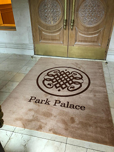 Ковер входной с логотипом Деко