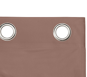 Штора Велюр матовый с креплением Люверсы v07