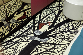 Изготовление ковролина с русалками для передачи «Дачный ответ» на НТВ