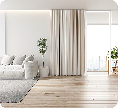 Наши работы. Однотонные шторы. Фото 2