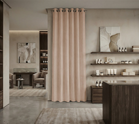 Штора Микровелюр v07 с креплением Люверсы