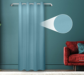 Штора Велюр матовый с креплением Люверсы v18