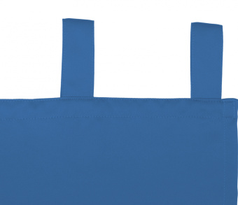 Шторы Премиум синие на петлях без липучек. Фото 6