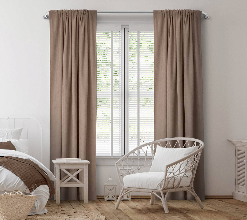 Канвас однотонные v45 с креплением Кулиска. Фото 2