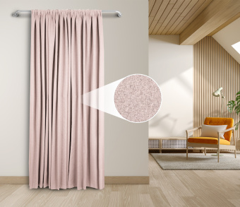 Штора Блэкаут Долли с креплением Кулиса v07. Фото 1