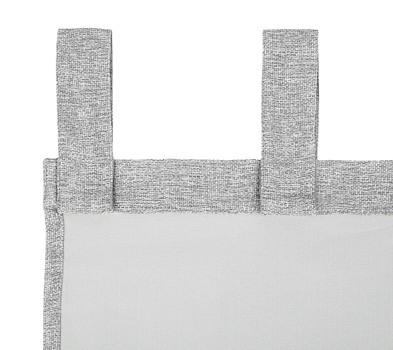 Штора Димаут Рогожка с креплением Петли с липучкой v11. Фото 4