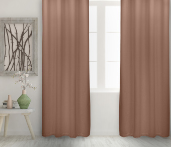 Штора Велюр матовый с креплением Люверсы v06. Фото 2