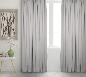 Штора Велюр матовый с креплением Петли v10