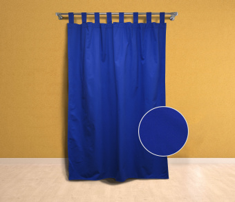 Шторы Эконом василек на петлях на липучках. Фото 1