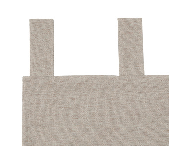 Штора Димаут Рогожка с креплением Петли с липучкой v08. Фото 3