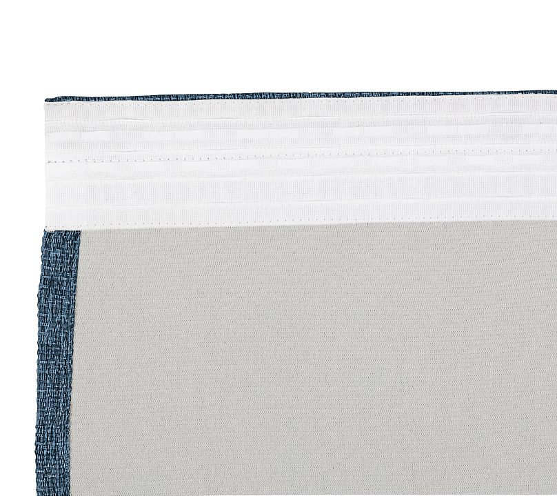 Штора Димаут Рогожка с креплением Шторная тесьма v19. Фото 4