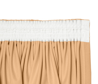 Штора Велюр матовый с креплением Шторная тесьма v21. Фото 4