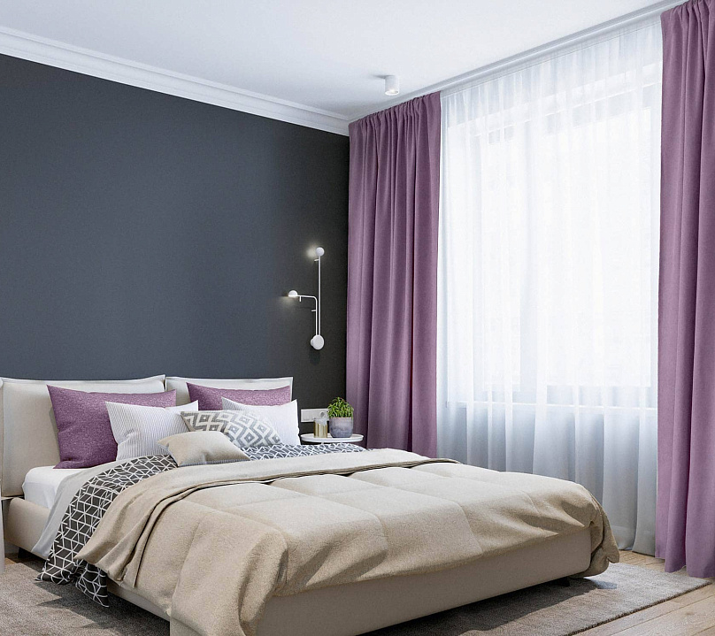 Канвас однотонные v25 с креплением Кулиска . Фото 1