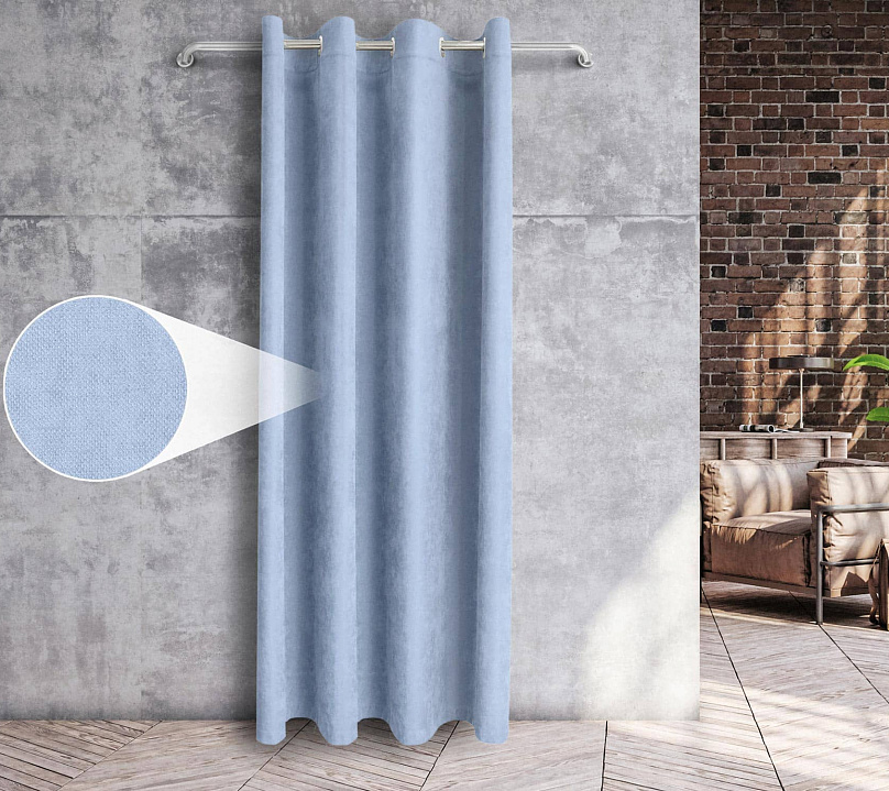 Канвас однотонные v38 с креплением Люверсы. Фото 4